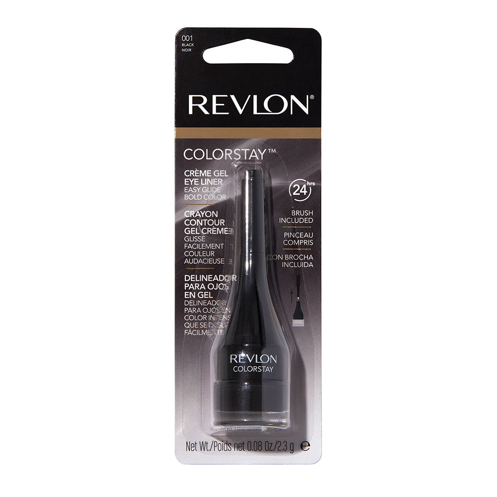 Revlon ColorStay Creme Gel Eyeliner With Brush, 0.08 Oz